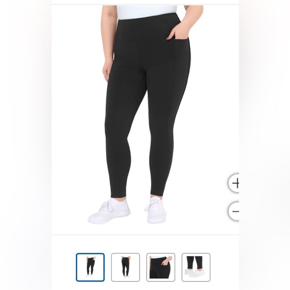 Mondetta Women's Classic Black Leggings